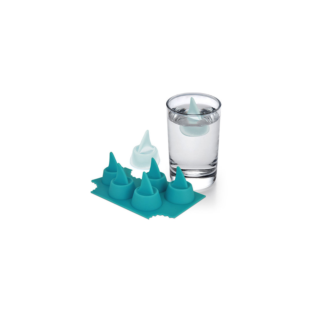 Silicone Shark Fin Ice Cube Tray